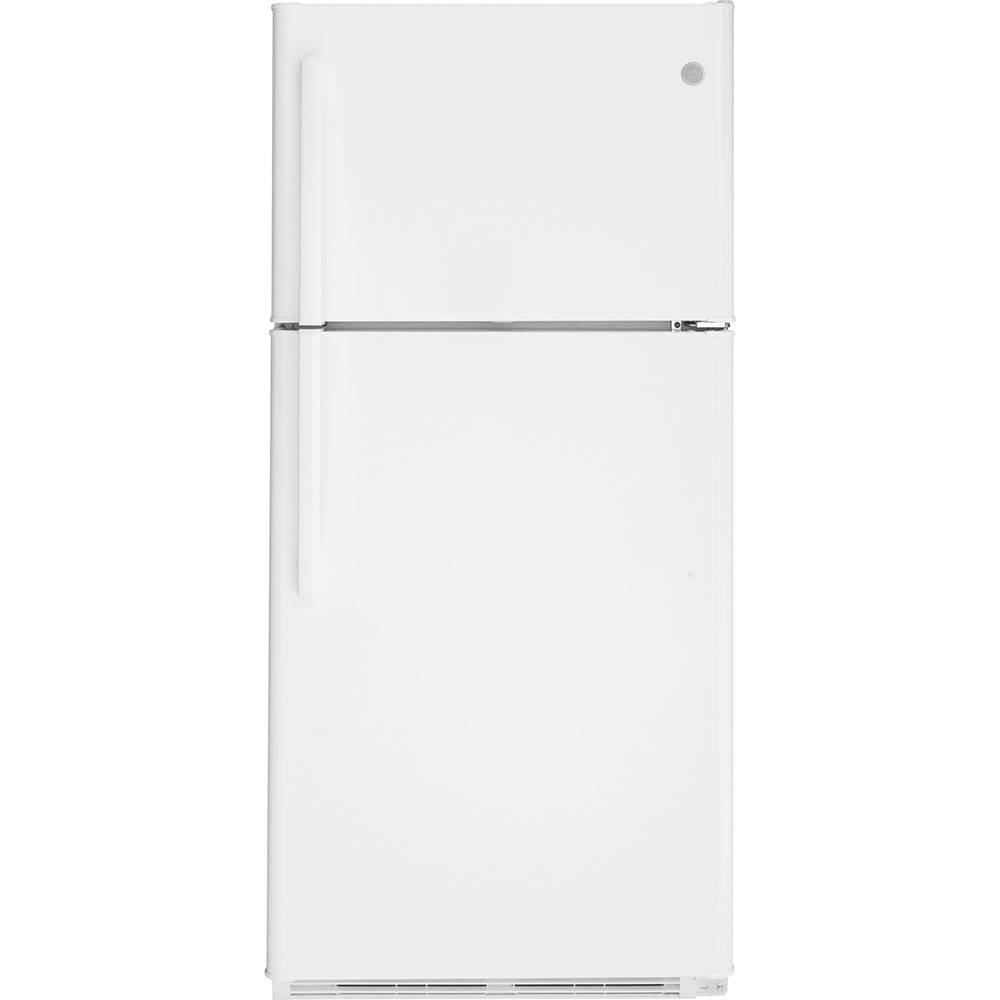 GTS18FTLKWW - REFRIGERATORS - GE - Top Freezer - White - Open Box - BonPrix Électroménagers