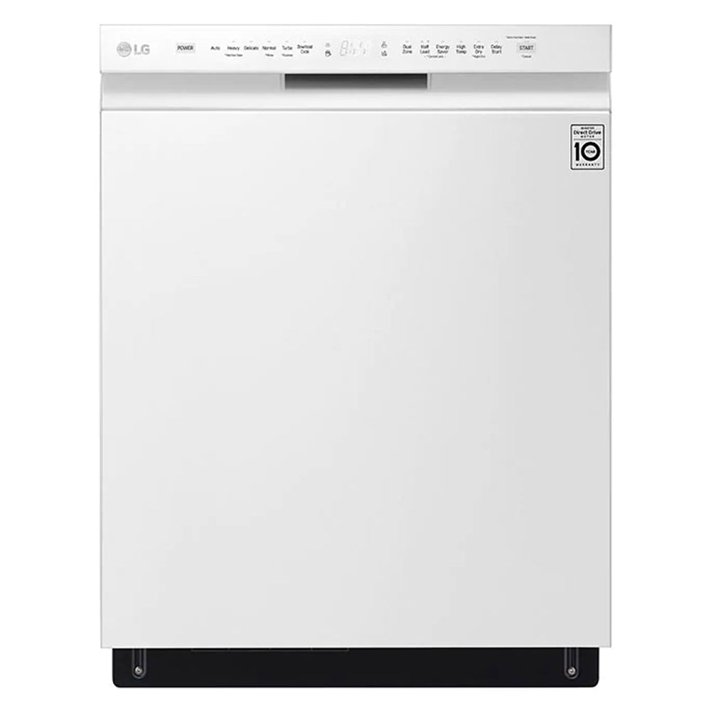 LDFN4542W - DISHWASHERS - LG - Front Controls - White - Open Box - BonPrix Électroménagers