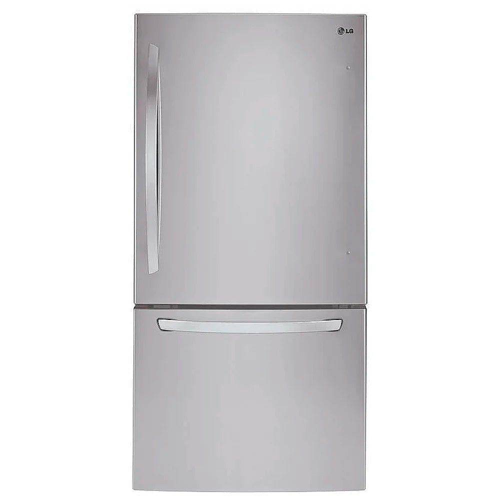 LDNS22220S - REFRIGERATORS - LG - Bottom Freezer - Stainless Steel - Open Box - BonPrix Électroménagers