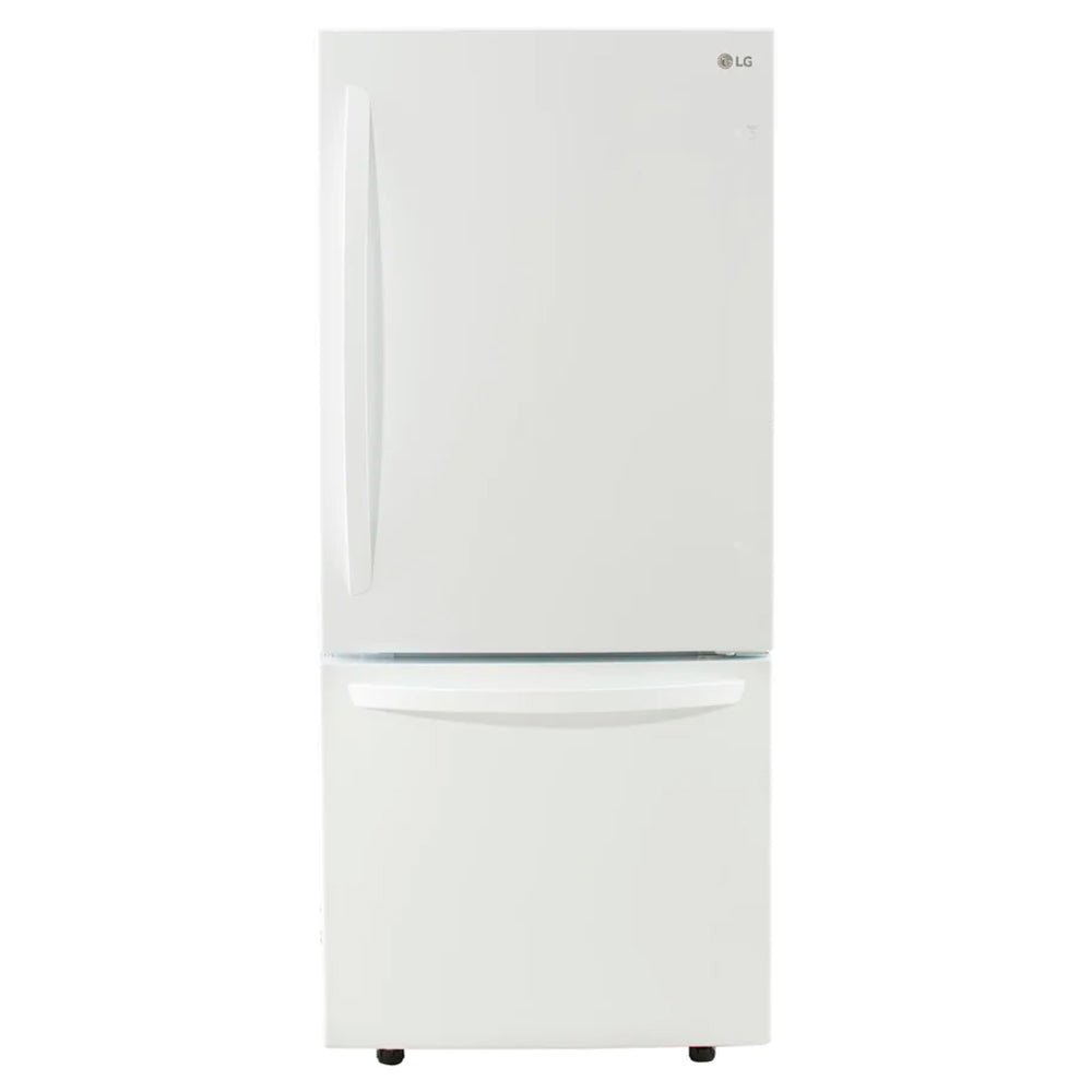 LRDNS2200W - REFRIGERATORS - LG - Bottom Freezer - White - Open Box - BonPrix Électroménagers