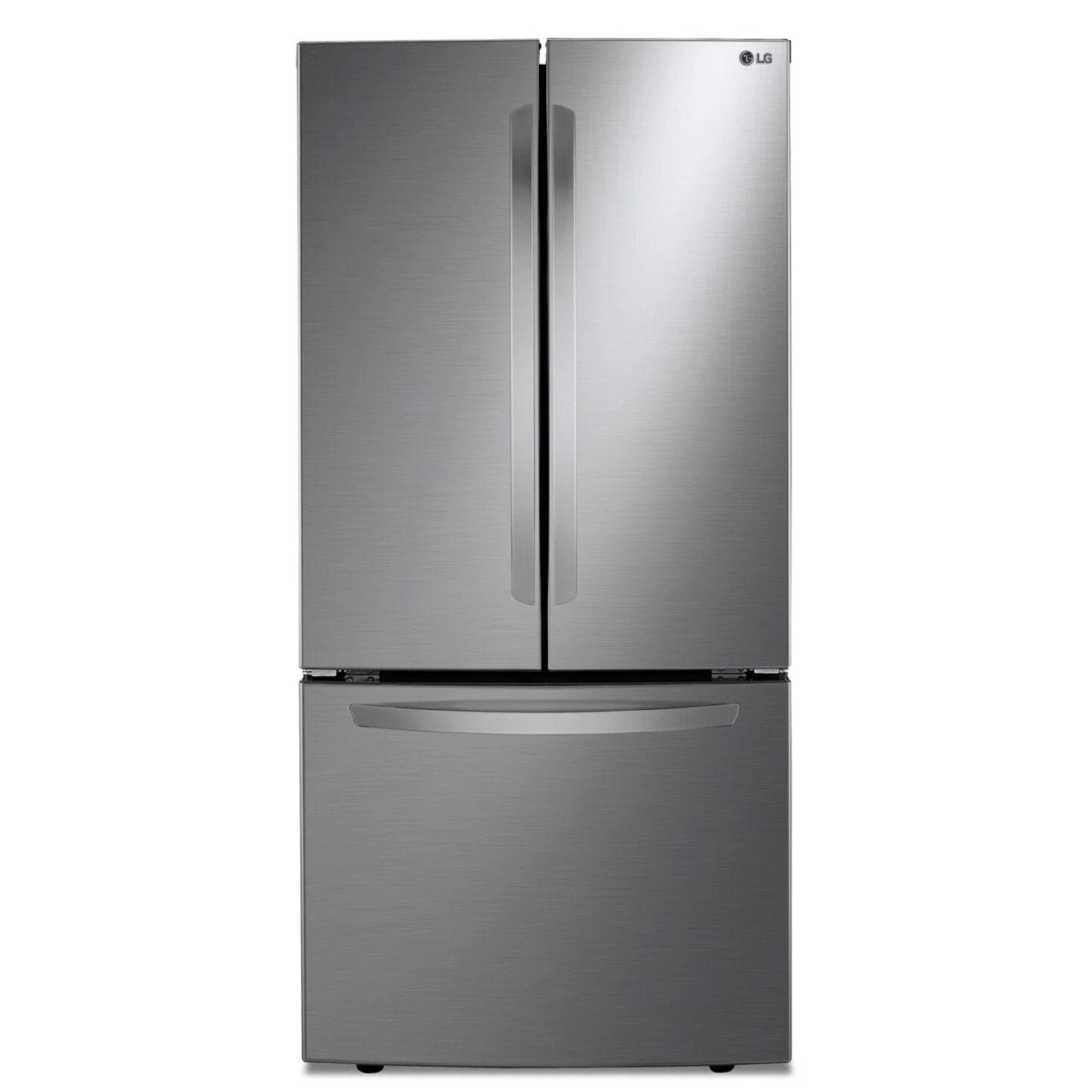 LRFNS2503V - REFRIGERATORS - LG - French 3 - Door - Silver - Open Box - BonPrix Électroménagers