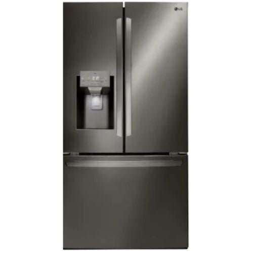 LRFS28XBD - REFRIGERATORS - LG - French 3 - Door - Black Stainless - Open Box - BonPrix Électroménagers