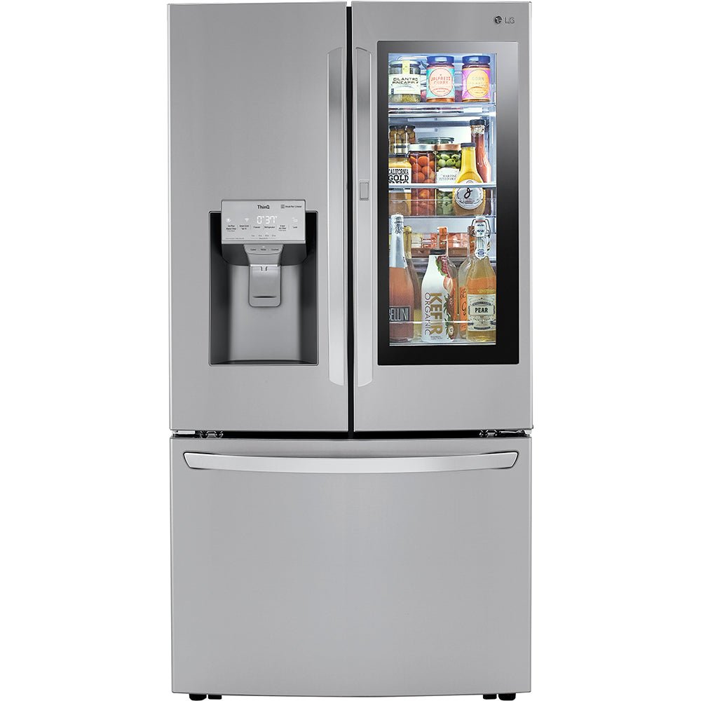 LRFVS3006S - REFRIGERATORS - LG - French 3 - Door - Stainless Steel - Open Box - BonPrix Électroménagers