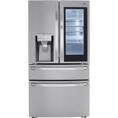 LRMVC2306S - REFRIGERATORS - LG - French 4 - Door - Stainless Steel - Open Box - BonPrix Électroménagers