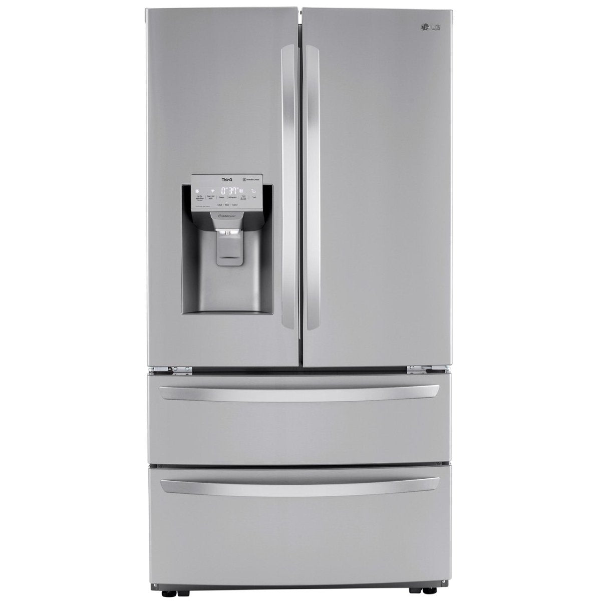 LRMXC2206S - REFRIGERATORS - LG - French 4 - Door - Stainless Steel - Open Box - BonPrix Électroménagers