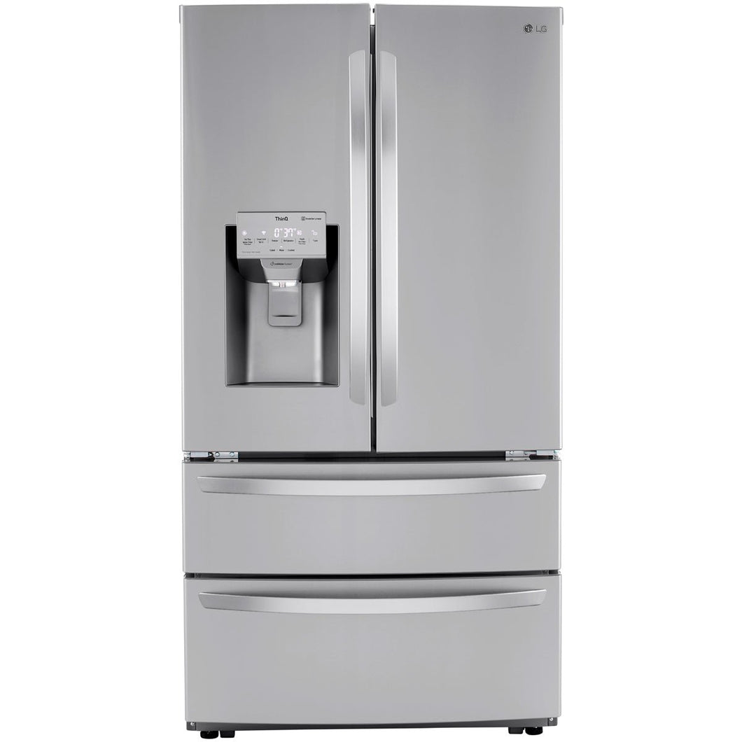 LRMXS2806S - REFRIGERATORS - LG - French 4 - Door - Stainless Steel - Open Box - BonPrix Électroménagers