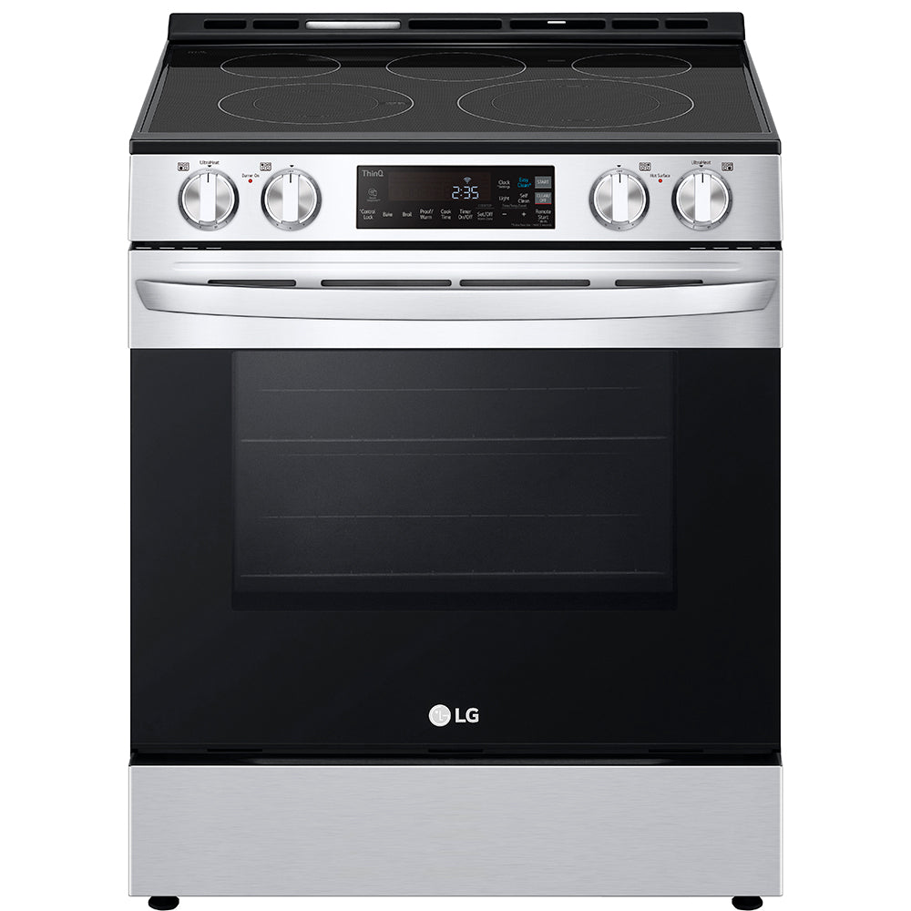 LSEL6331F - RANGES - LG - Electric - Stainless Steel - Open Box - BonPrix Électroménagers