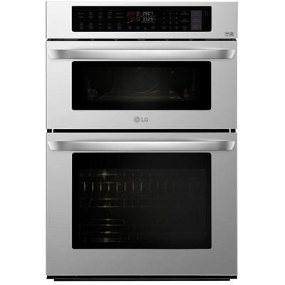 LWC3063ST - WALL OVENS - LG - Combination Oven - Stainless Steel - Open Box - BonPrix Électroménagers