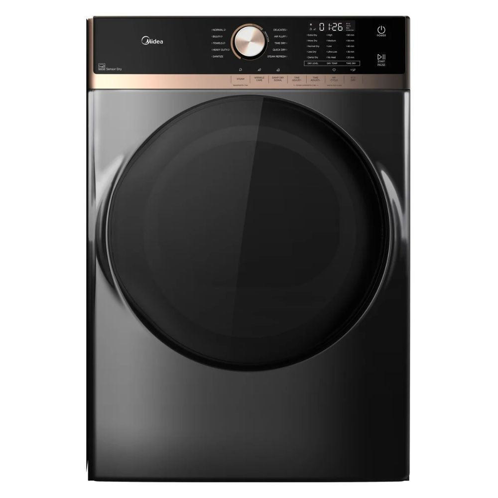 MLHE52S6BGG - DRYERS - Midea - Electric - Metallic Grey - Open Box - BonPrix Électroménagers