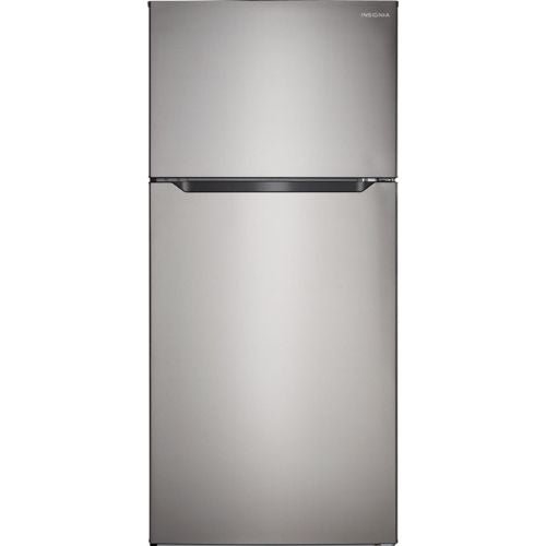 NS - RTM18SS7 - REFRIGERATORS - Insignia - Top Freezer - Stainless Steel - Open Box - BonPrix Électroménagers