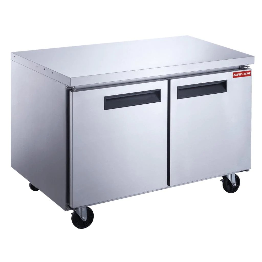 NUF - 048 - SS - FREEZERS - NewAir - Stainless steel - Open Box - BonPrix Électroménagers