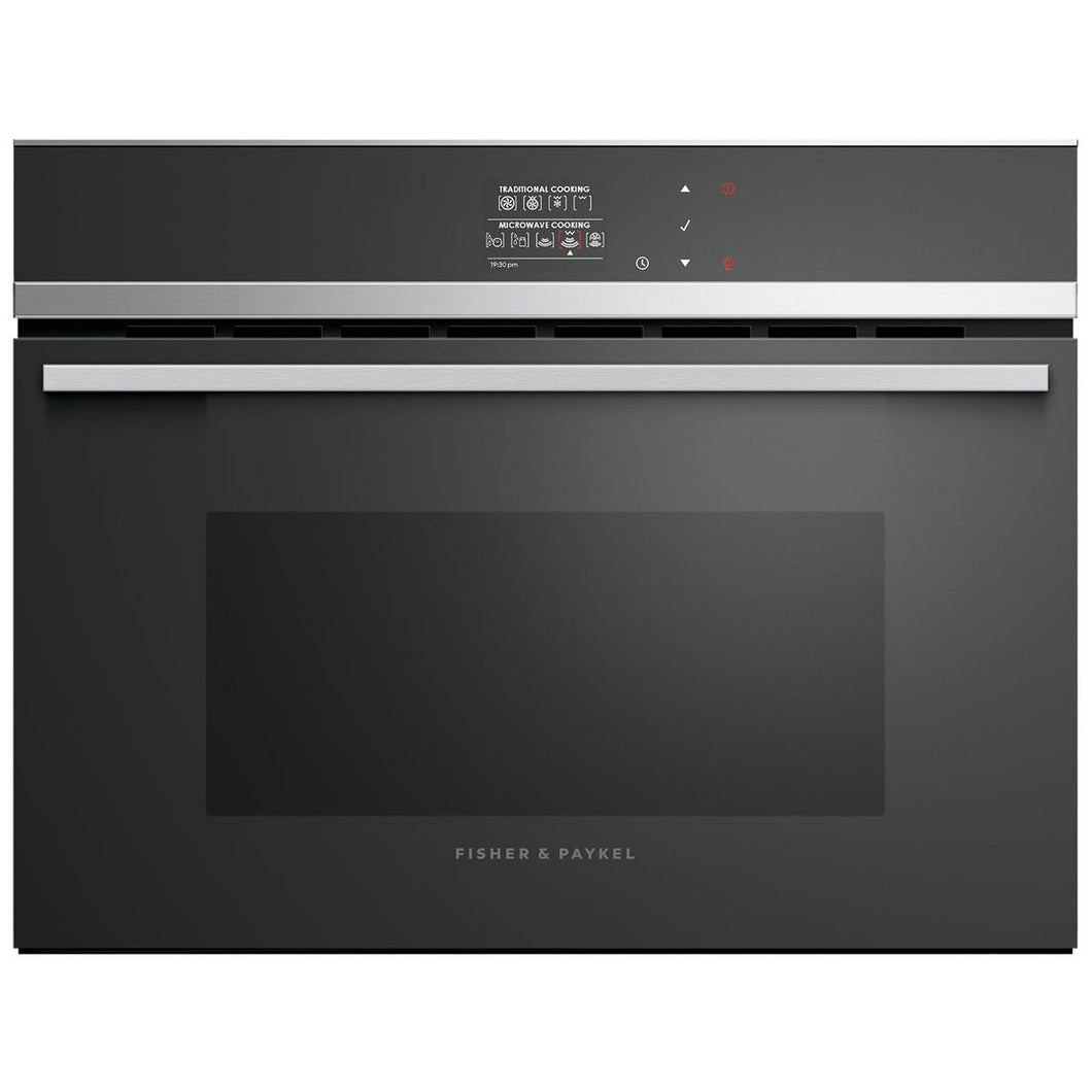 OM24NDB1 - WALL OVENS - Fisher & Paykel - Single Oven - Stainless Steel - Open Box - BonPrix Électroménagers