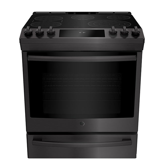 PCS940BMTS - RANGES - GE Profile - Electric - Black Stainless - Open Box - BonPrix Électroménagers