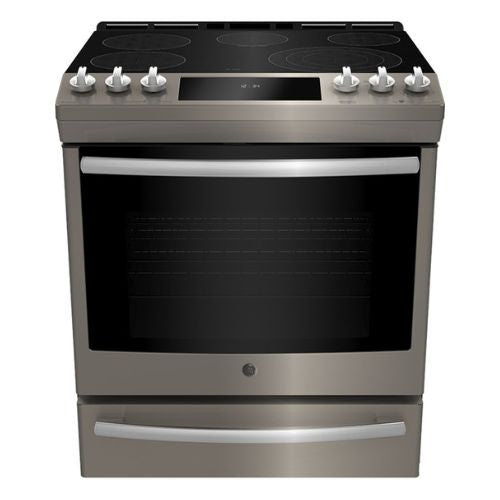 PCS940EMES - RANGES - GE Profile - Electric - Slate Grey - Open Box - BonPrix Électroménagers