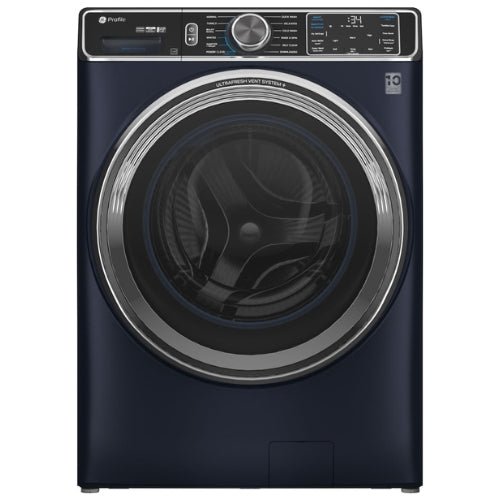 PFW870SPVRS - WASHERS - GE - Front Loading - Blue - Open Box - BonPrix Électroménagers