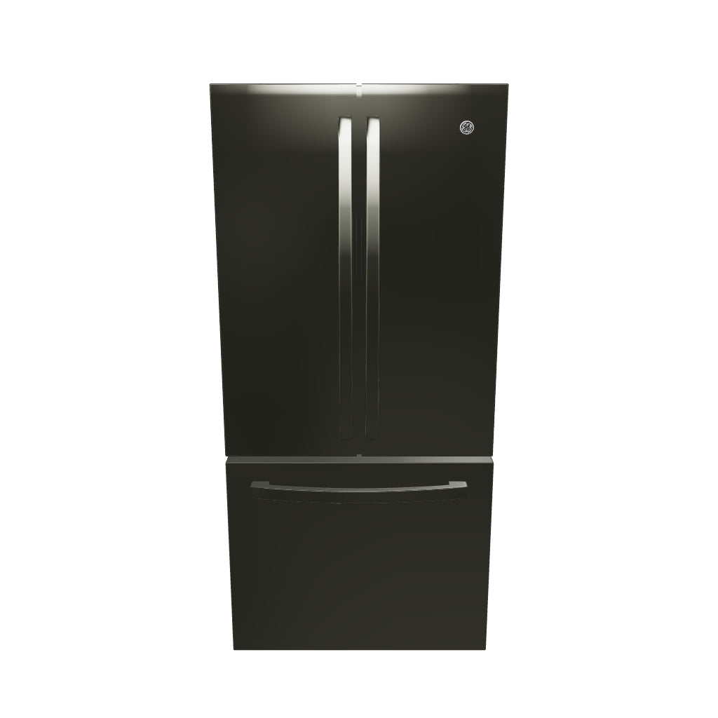 PNE21NMLKES - REFRIGERATORS - GE Profile - French 3-Door - Grey - Open Box