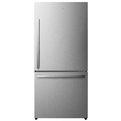 RB17A2CSE - REFRIGERATORS - Hisense - Bottom Freezer - Silver - Open Box - BonPrix Électroménagers