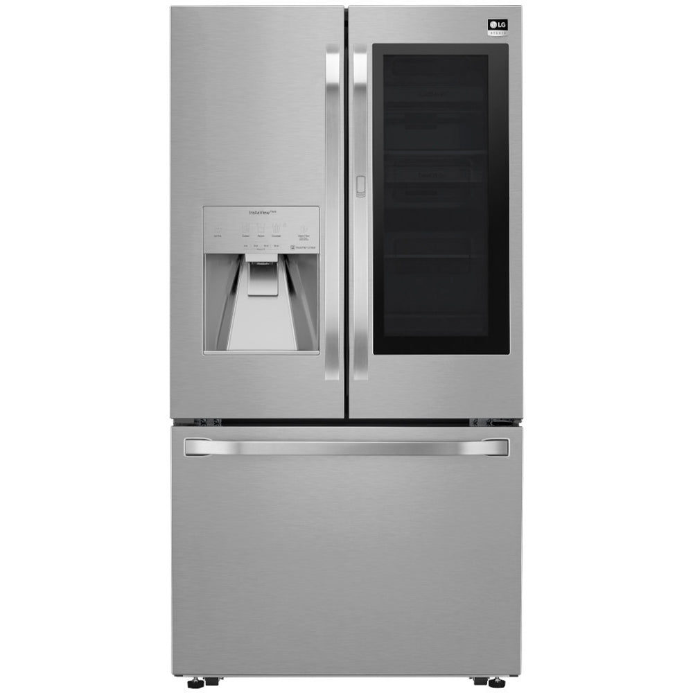 SRFVC2406S - REFRIGERATORS - LG - French 3 - Door - Stainless Steel - Open Box - BonPrix Électroménagers