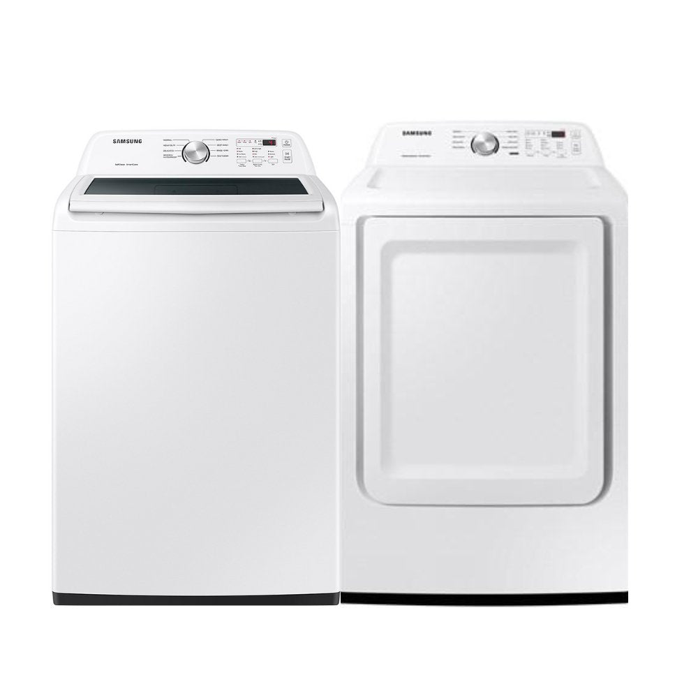 WA44A3205AW, DVE45T3200W - Samsung - Laundry Pairs - Open Box - BonPrix Électroménagers