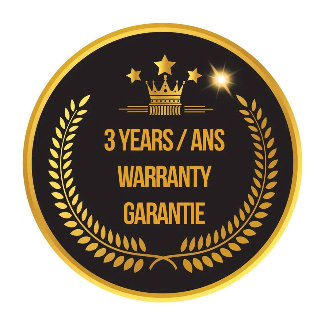 Warranty for 3 years - BonPrix Électroménagers