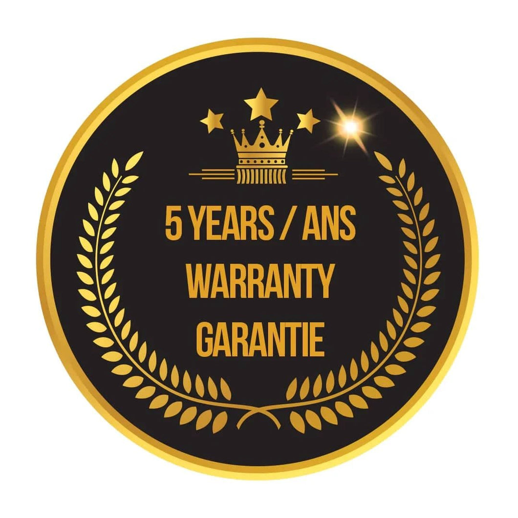 Warranty for 5 years - BonPrix Électroménagers