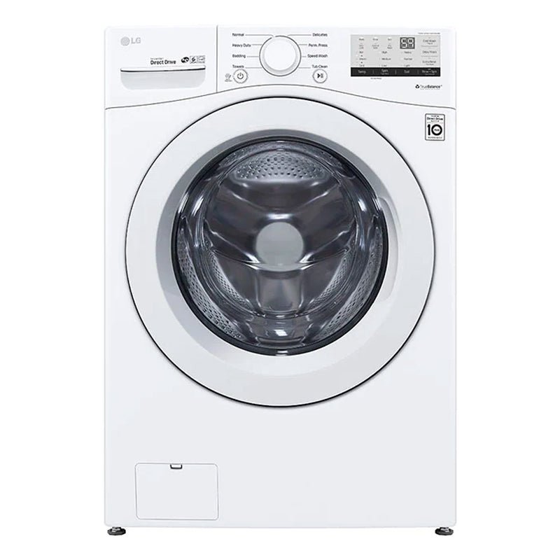 WM3400CW - WASHERS - LG - Front Load - White - Open Box - BonPrix Électroménagers