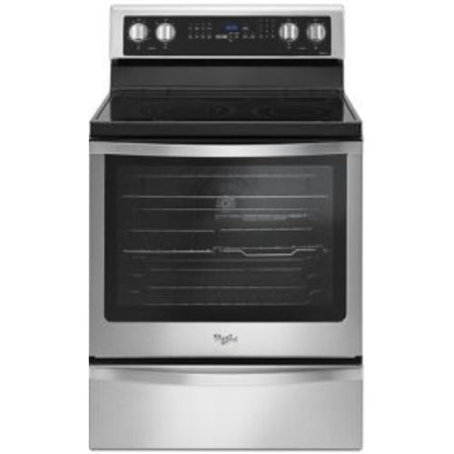 YWFE745H0FS - RANGES - Whirlpool - Electric - Stainless Steel - Open Box - BonPrix Électroménagers